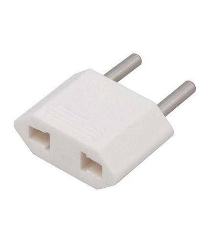 Сетевой переходник 220v US на EU Rexant 11-1041 White